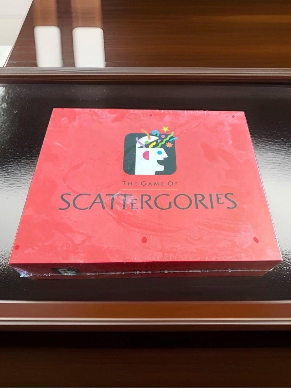 Hasbro Scattergories Board Game - Red Box with Multicolor Icon